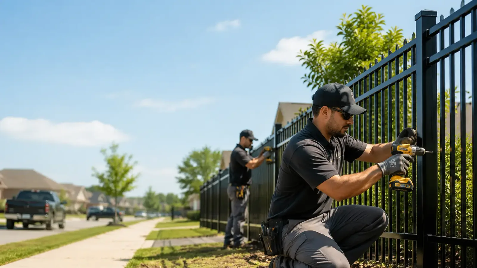Metal Fence Installation in Ambrose, GA
